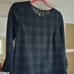 Pretty plaid top from Ann Taylor.
